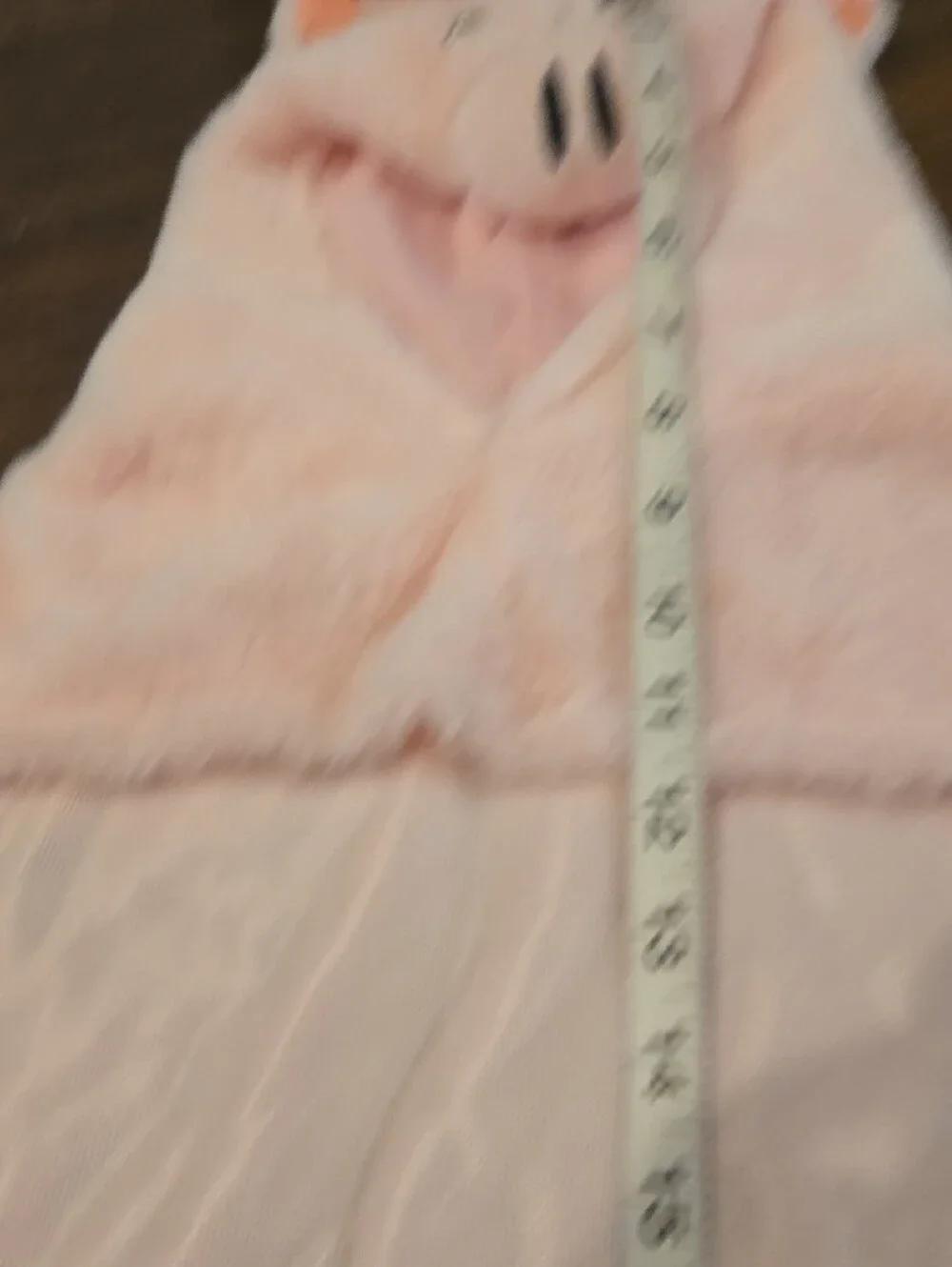 Plush Pink Pig Dog Costume